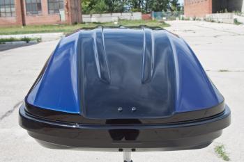 31 999 р. Автобокс LEVEL Касатка (450 л. 190х80х45 см)   (Черно-синий)  с доставкой в г. Пермь. Увеличить фотографию 3