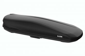 44 899 р. Багажный бокс (470 л 206х75х36 см, двусторонний) LUX IRBIS 206   (черный матовый)  с доставкой в г. Пермь. Увеличить фотографию 2