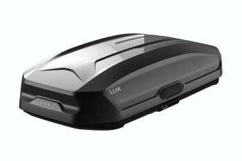 51 599 р. Багажный бокс (450 л 175х85х40 см, двусторонний) LUX TAVR 175   (черный глянцевый)  с доставкой в г. Пермь. Увеличить фотографию 4