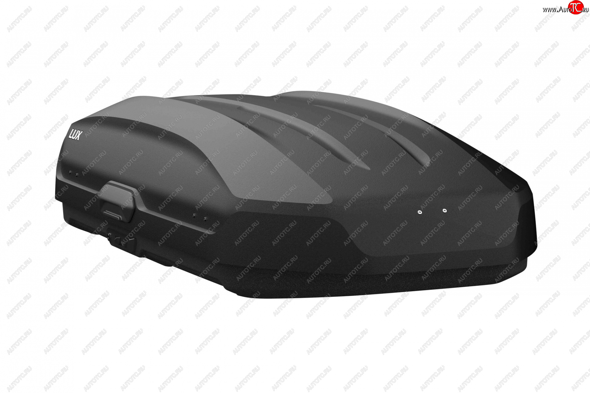 43 399 р. Багажный бокс (450 л 175х85х40 см, двусторонний) LUX TAVR 175   (черный матовый)  с доставкой в г. Пермь