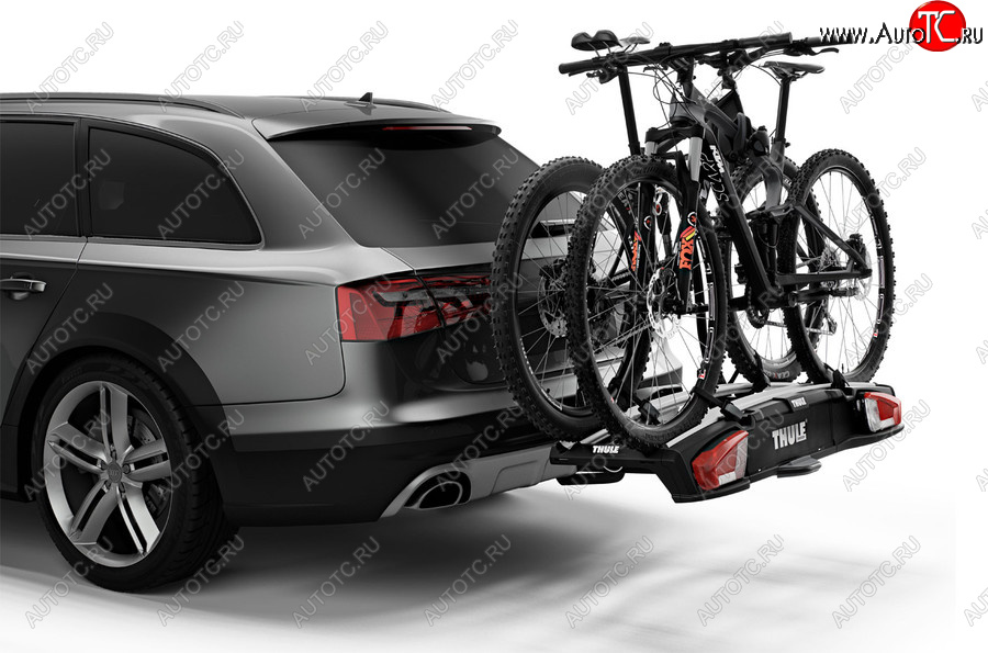 95 999 р. Велобагажник-платформа на фаркоп Thule VeloSpace XT Hyundai Starex/Grand Starex/H1 TQ 2-ой рестайлинг (2017-2022) (Для 2-х велосипедов)  с доставкой в г. Пермь