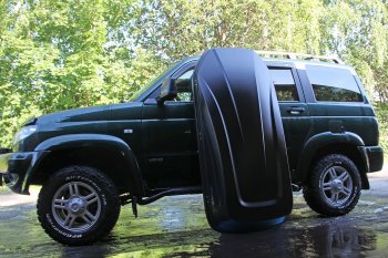 29 389 р. Автобокс PT GROUP (450 л., 187х88х44, двустороннее открывание) Active M черный   (Черный)  с доставкой в г. Пермь. Увеличить фотографию 3