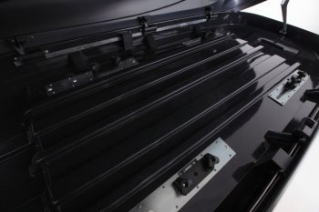 15 399 р. Бокс на крышу INMAX Space (460 л/1860x860x365 мм)   (Цвет: чёрный (глянец))  с доставкой в г. Пермь. Увеличить фотографию 4