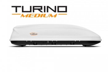 Автобокс PT GROUP (460л., 191х79х46 см, одностороннее открывание) Turino Medium белый  (Белый)