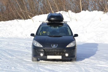 28 499 р. Автобокс PT GROUP (510л., 210х45х81, двустороннее открывание) Turino Sport черный   (Черный)  с доставкой в г. Пермь. Увеличить фотографию 3