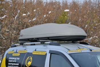 22 999 р. Автобокс PT GROUP (510л., 210х45х81, одностороннее открывание) Turino Sport серый   (Серый)  с доставкой в г. Пермь. Увеличить фотографию 3
