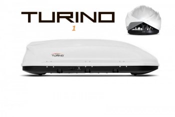Автобокс PT GROUP (410л., 177х81х46, двустороннее открывание) Turino 1 белый  (Белый)