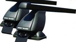 8 299 р. Багажник на автомобиль Mont Blanc ReadyFit 13 Steel Лада Калина 1117 универсал (2004-2013)  с доставкой в г. Пермь. Увеличить фотографию 6