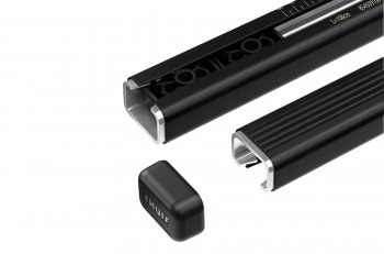 12 499 р. Прямоугольные поперечины Thule SquareBar Honda Inspire 3 UA4, UA5 дорестайлинг (1998-2001) (150 см.)  с доставкой в г. Пермь. Увеличить фотографию 2