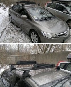 2 449 р. Крепление 5 комплектов лыж или 4 сноубордов Amos Ski Lock 5 Honda Vezel RU3, RU4, RU1, RU2 дорестайлинг (2013-2018)  с доставкой в г. Пермь. Увеличить фотографию 5