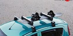 Комплект креплений для 3 пар лыж или 2 сноубордов MontBlanc Zermatt 535 Honda Vezel RU3, RU4, RU1, RU2 дорестайлинг (2013-2018)
