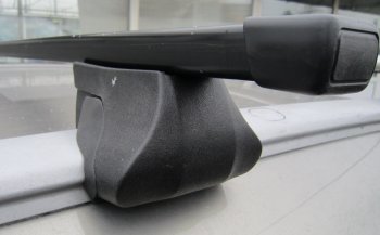 Комплект поперечин с крепежом для интегрированых рейлингов Integra BMW 3 серия E90 седан дорестайлинг (2004-2008) (Стальные поперечины 1200 мм)