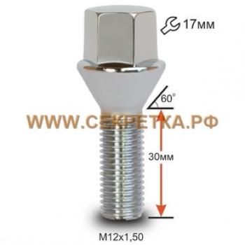 Б C17A30 Cr M12X1,50X30 