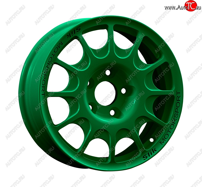 23 799 р. Кованый диск Slik Classic Sport L-1844S 5.5x15   (Candy изумрудно-зеленый (Candy Green))  с доставкой в г. Пермь