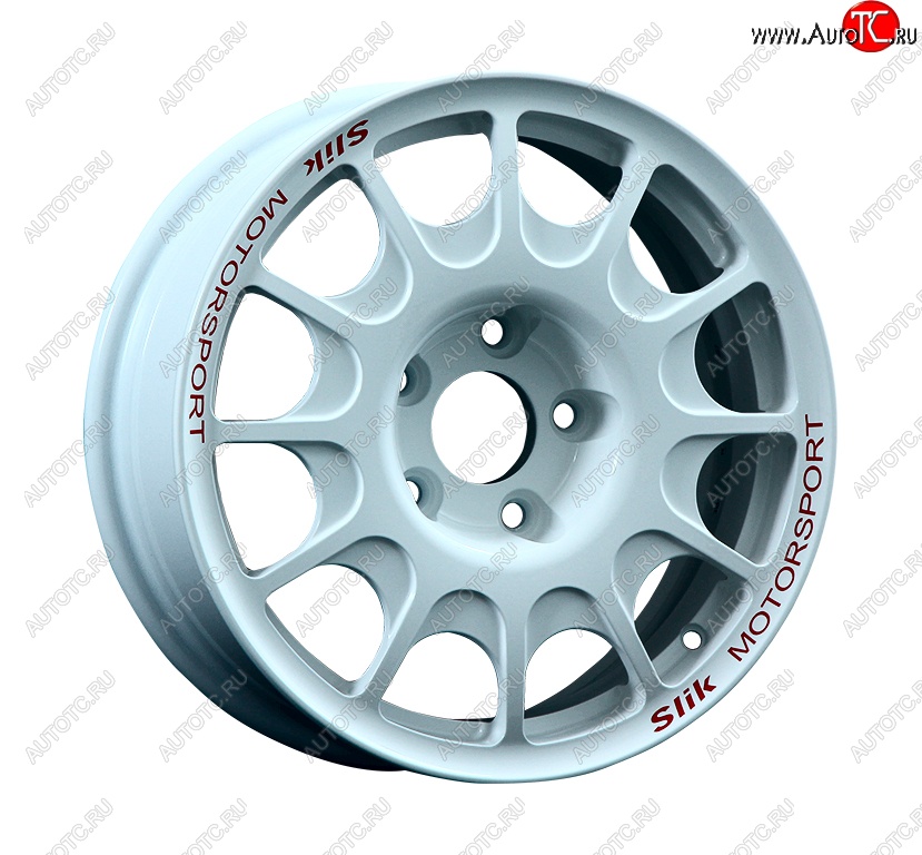 23 799 р. Кованый диск Slik Classic Sport L-1844S 5.5x15   (Белый (W))  с доставкой в г. Пермь