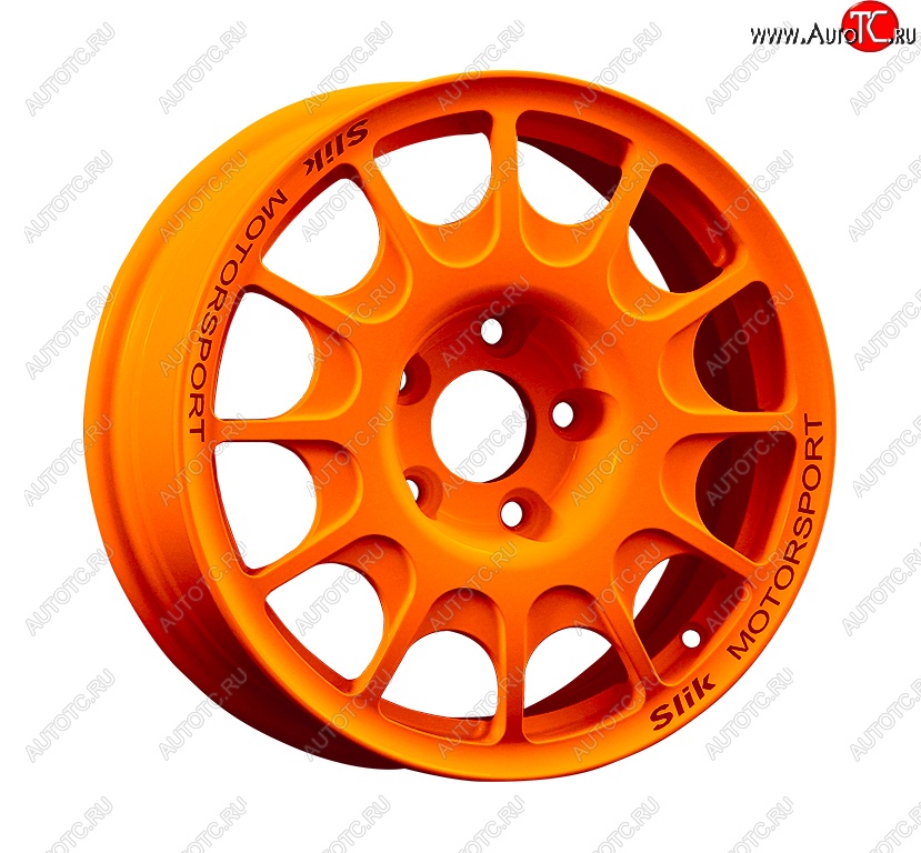 23 799 р. Кованый диск Slik Classic Sport L-1844S 5.5x15   (Ярко оранжевый (ORANGE))  с доставкой в г. Пермь