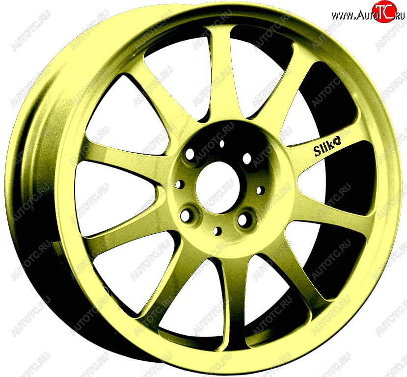 14 899 р. Кованый диск Slik Classic Sport L-5411S 6.0x15   (Золотой (G))  с доставкой в г. Пермь