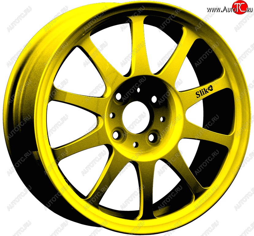 14 899 р. Кованый диск Slik Classic Sport L-5411S 6.0x15   (Candy ярко-желтый (Candy YELLOW))  с доставкой в г. Пермь