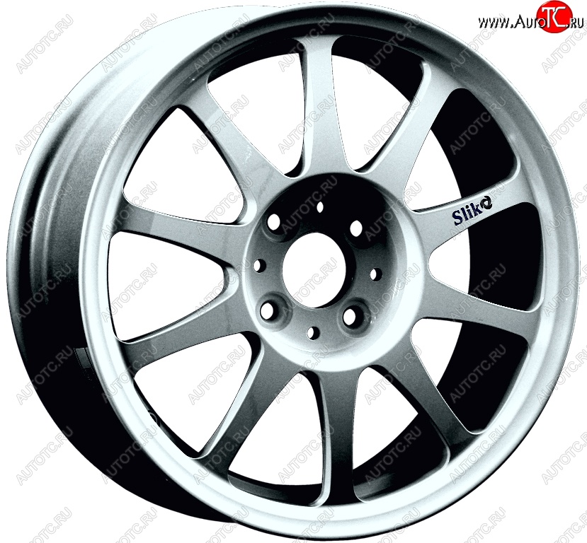 13 299 р. Кованый диск Slik Classic Sport L-5411S 6.0x15   (Ярко блестящее серебро (HPB))  с доставкой в г. Пермь