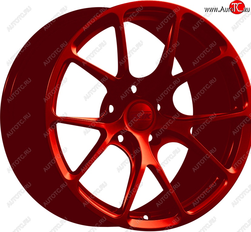 17 799 р. Кованый диск Slik TuningPro L-754 9.0x17   (Candy алый)  с доставкой в г. Пермь