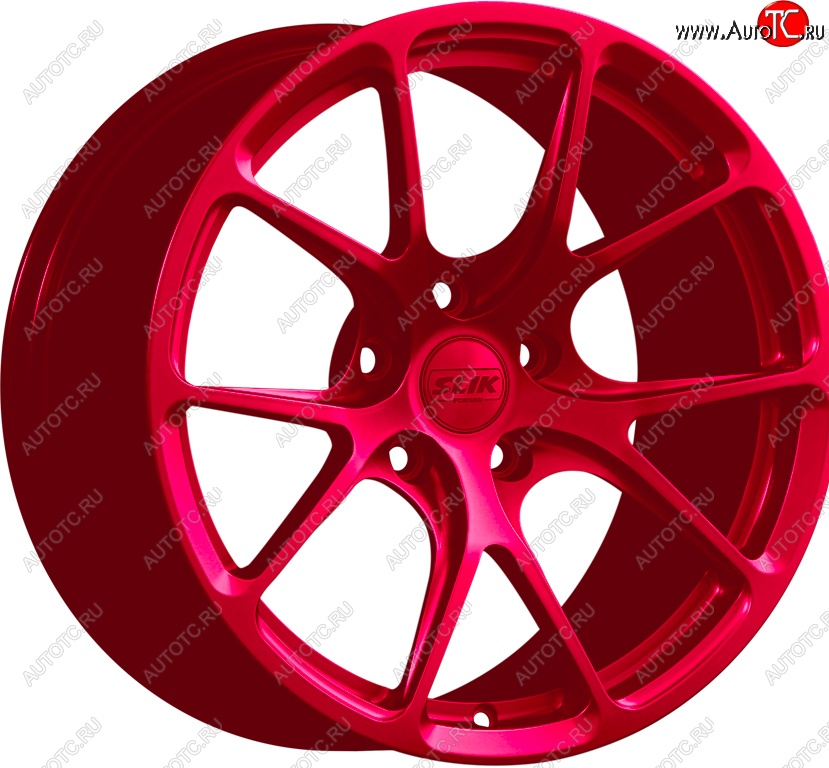 17 799 р. Кованый диск Slik TuningPro L-754 9.0x17   (Candy рубиновый (Candy RUBIN))  с доставкой в г. Пермь