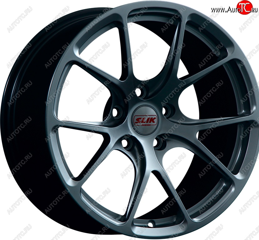17 890 р. Кованый диск Slik TuningPro L-754 9.0x17   (Матовый серый титан (TITAN))  с доставкой в г. Пермь