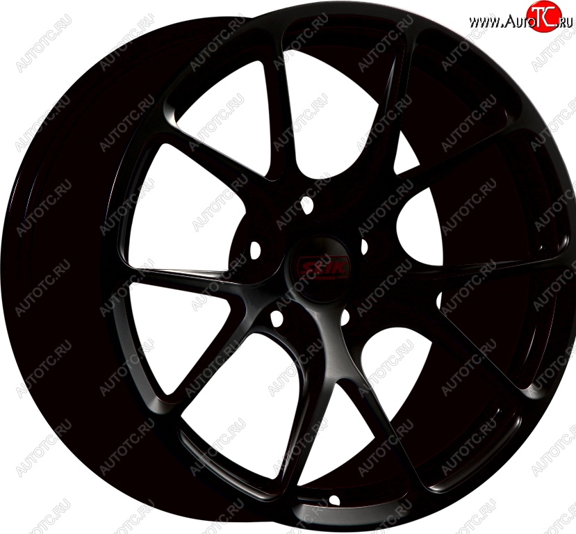 17 890 р. Кованый диск Slik TuningPro L-754 9.0x17   (Черный матовый (MB))  с доставкой в г. Пермь