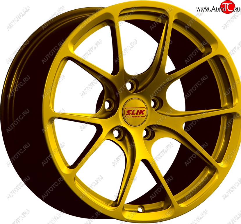 17 799 р. Кованый диск Slik TuningPro L-754 9.0x17   (Ярко желтый RAL1021 (YELLOW))  с доставкой в г. Пермь