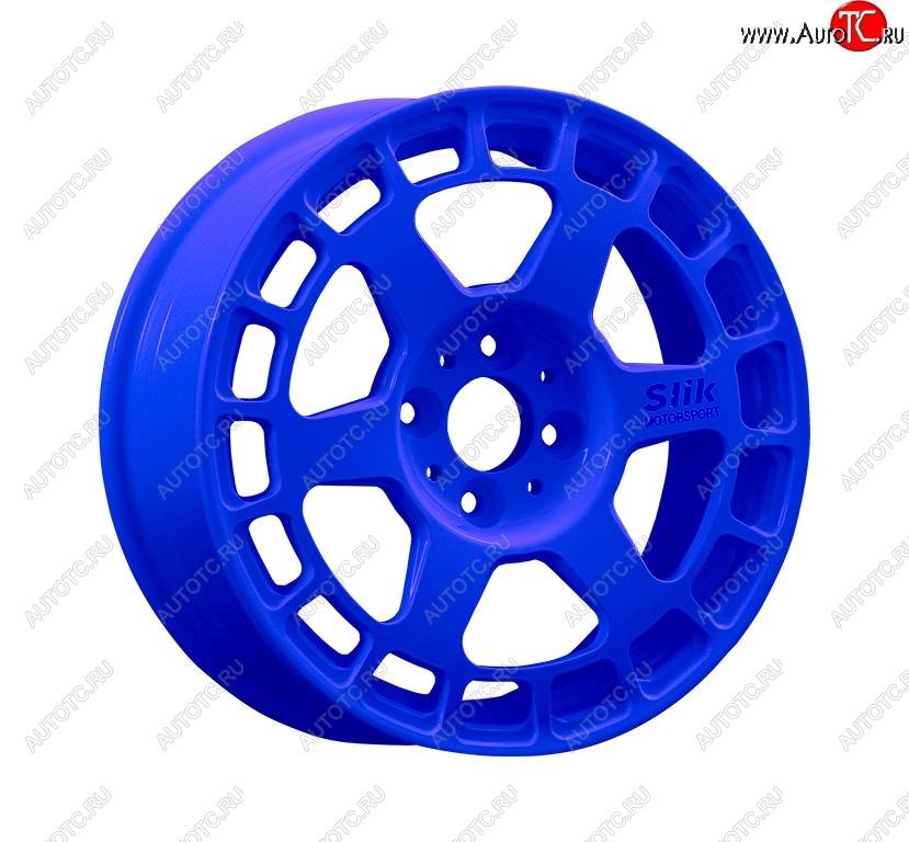 7 540 р. Кованый диск Slik Classic Sport L-151S 6.5x15   (Candy синий (Candy BLUE))  с доставкой в г. Пермь