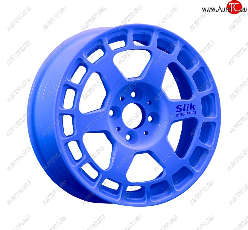 7 540 р. Кованый диск Slik Classic Sport L-151S 6.5x15   (Синий (BLUE))  с доставкой в г. Пермь