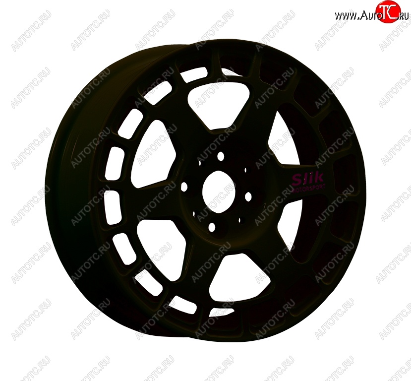 7 540 р. Кованый диск Slik Classic Sport L-151S 6.5x15   (Черный матовый (MB))  с доставкой в г. Пермь
