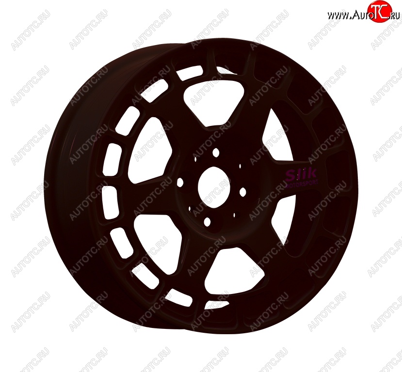 7 540 р. Кованый диск Slik Classic Sport L-151S 6.5x15   (Черный глянцевый (BK))  с доставкой в г. Пермь