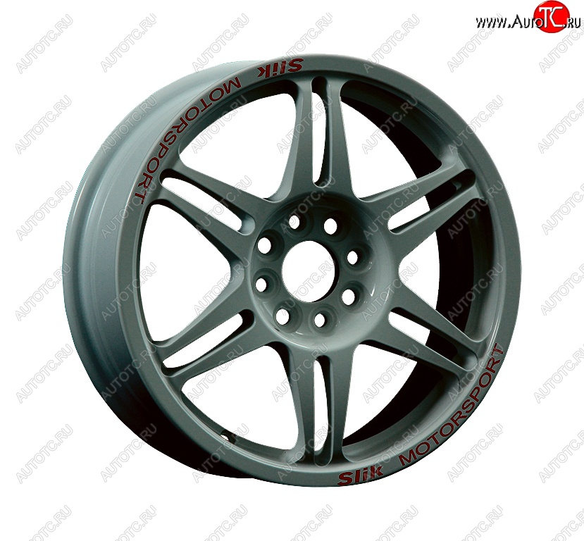 15 499 р. Кованый диск Slik Classic Sport L-152S 5.5x15   (Темный хром (DC))  с доставкой в г. Пермь