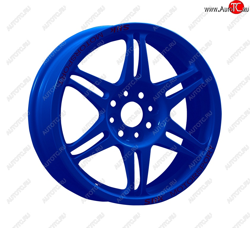 7 540 р. Кованый диск Slik Classic Sport L-152S 6.5x15   (Candy синий (Candy BLUE))  с доставкой в г. Пермь