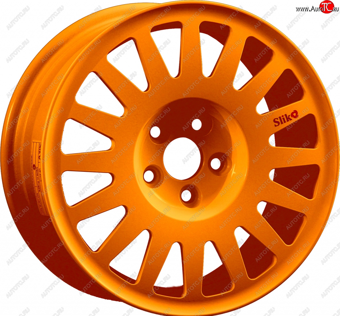 7 460 р. Кованый диск Slik Classic Sport L-1823S 5.5x15   (Candy медно-оранжевый матовый)  с доставкой в г. Пермь