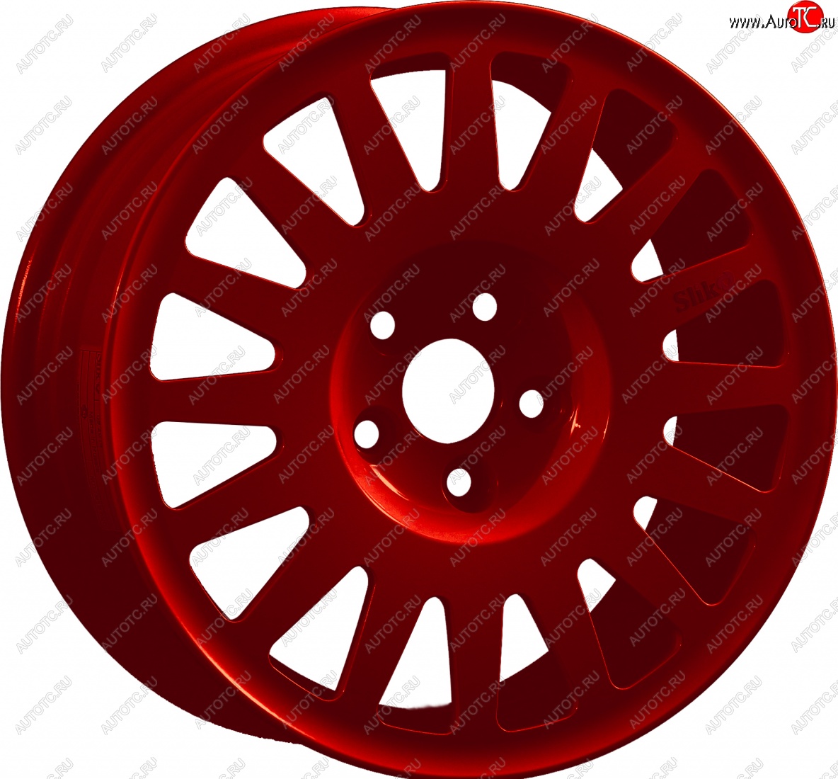 15 599 р. Кованый диск Slik Classic Sport L-1823S 6.5x15   (Candy алый)  с доставкой в г. Пермь