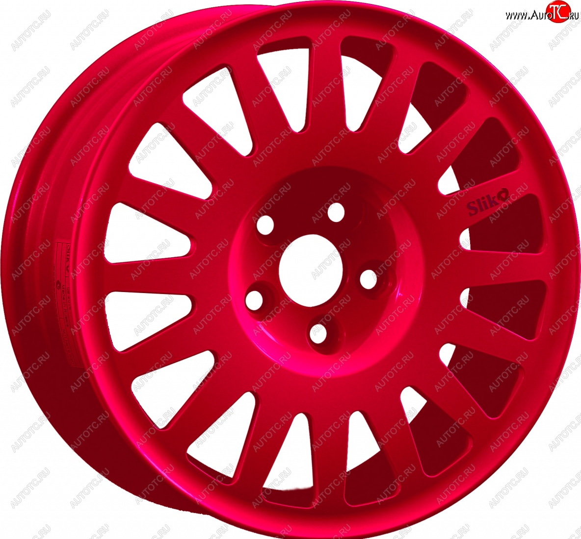 15 599 р. Кованый диск Slik Classic Sport L-1823S 6.5x15   (Candy рубиновый (Candy RUBIN))  с доставкой в г. Пермь