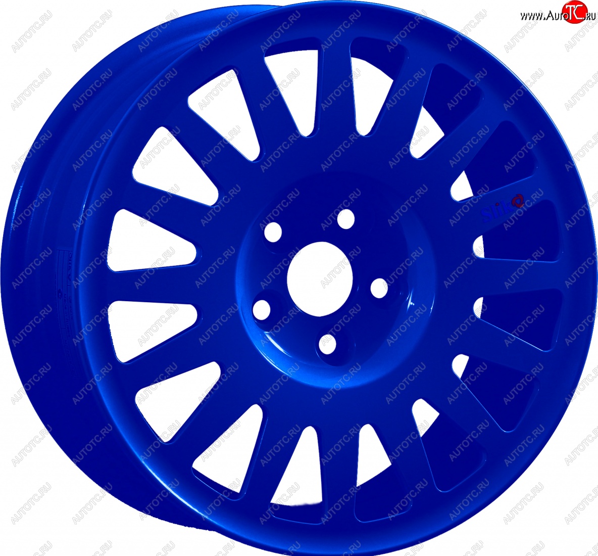 15 599 р. Кованый диск Slik Classic Sport L-1823S 6.5x15   (Candy синий (Candy BLUE))  с доставкой в г. Пермь
