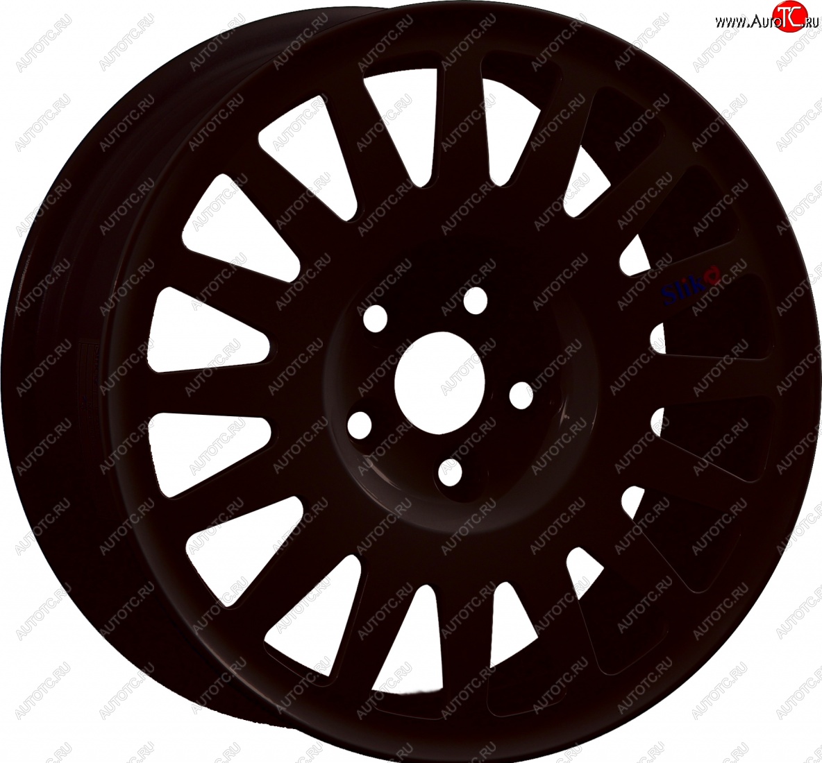 15 599 р. Кованый диск Slik Classic Sport L-1823S 6.5x15   (Черный матовый (MB))  с доставкой в г. Пермь