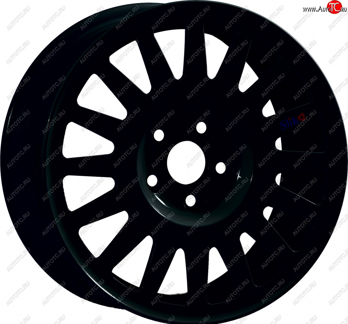 15 599 р. Кованый диск Slik Classic Sport L-1823S 6.5x15   (Черный глянцевый (BK))  с доставкой в г. Пермь