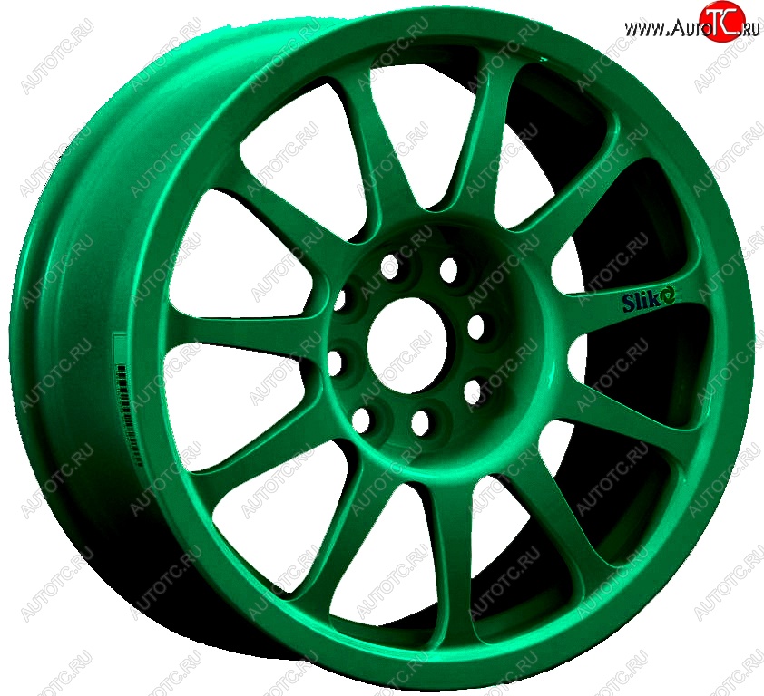 24 899 р. Кованый диск Slik Classic Sport L-1837S 7.0x15   (Candy изумрудно-зеленый (Candy Green))  с доставкой в г. Пермь