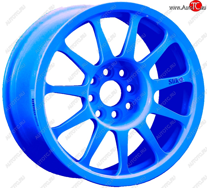 24 899 р. Кованый диск Slik Classic Sport L-1837S 7.0x15   (Синий (BLUE))  с доставкой в г. Пермь