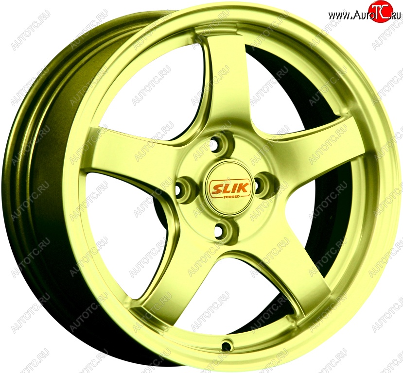 11 899 р. Кованый диск Slik Classic L-1843 6.5x15   (Золотой (G))  с доставкой в г. Пермь