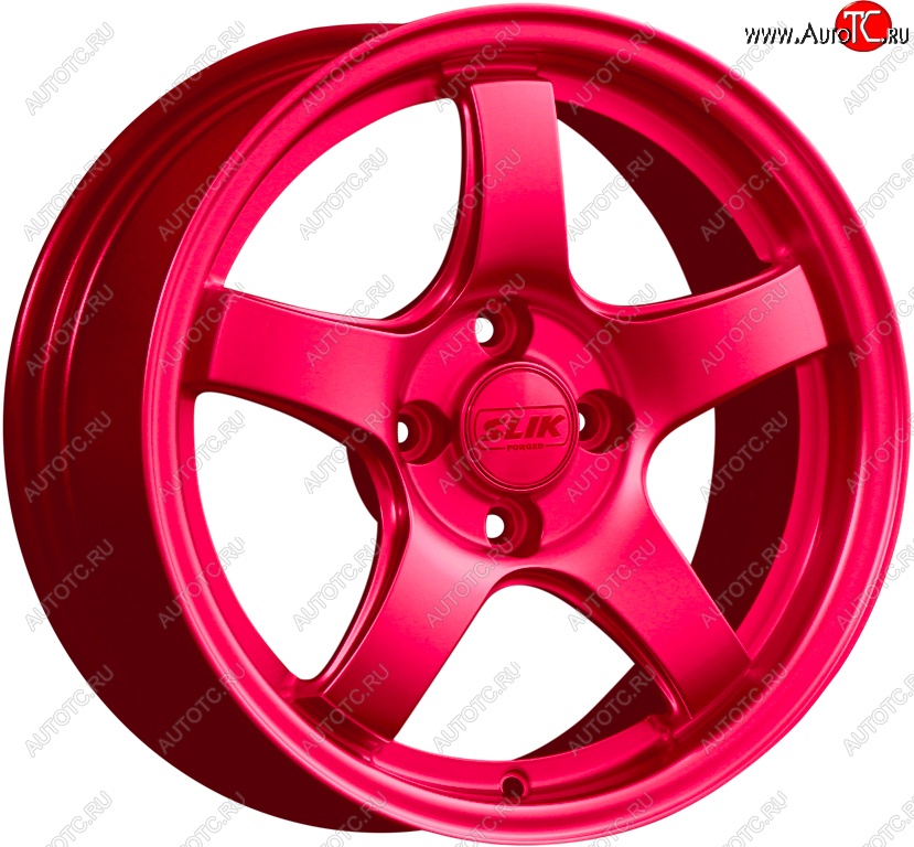 11 899 р. Кованый диск Slik Classic L-1843 6.5x15   (Candy рубиновый (Candy RUBIN))  с доставкой в г. Пермь