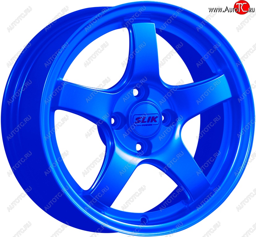 11 899 р. Кованый диск Slik Classic L-1843 6.5x15   (Candy синий (Candy BLUE))  с доставкой в г. Пермь