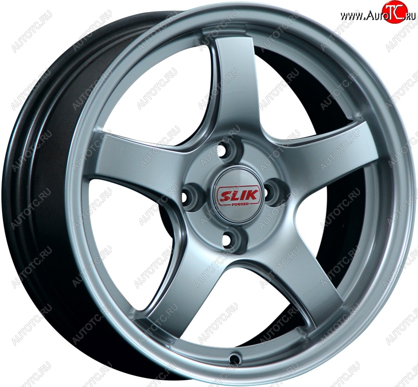 11 899 р. Кованый диск Slik Classic L-1843 6.5x15   (Графит матовый (GRF2))  с доставкой в г. Пермь