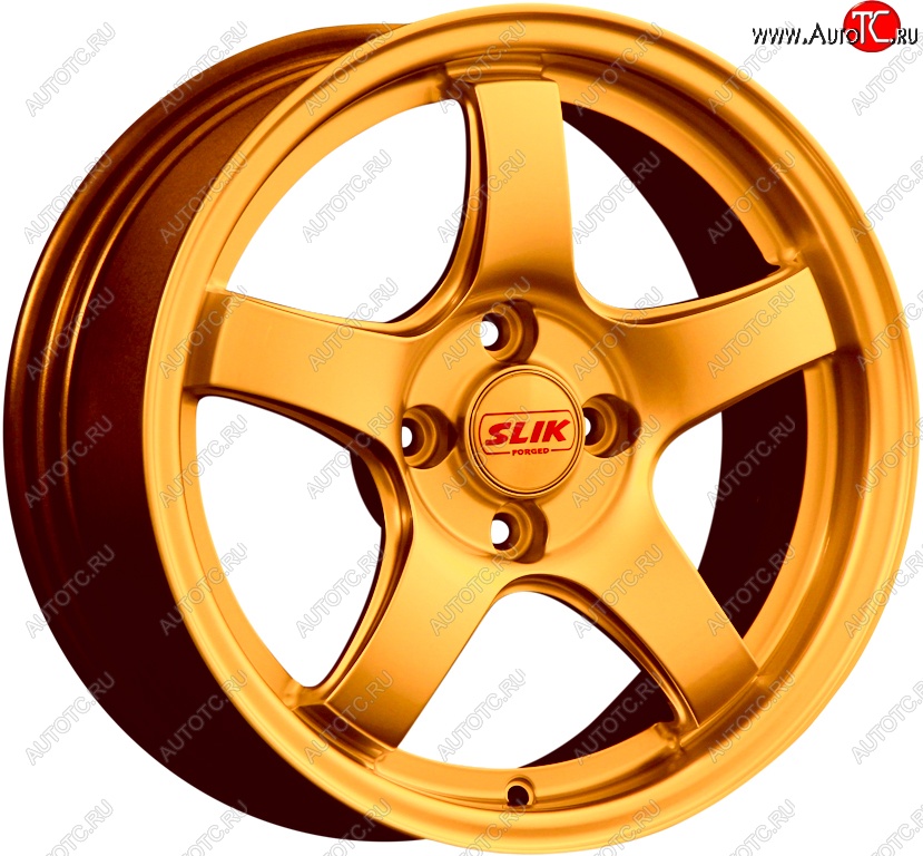 11 899 р. Кованый диск Slik Classic L-1843 6.5x15   (Candy медно-оранжевый матовый)  с доставкой в г. Пермь