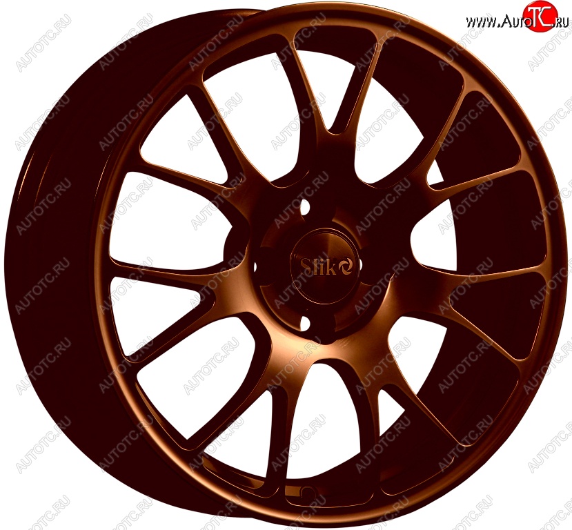 18 999 р. Кованый диск Slik Classic L-215 6.5x16   (Коньячная бронза глянец (BRZCGN))  с доставкой в г. Пермь