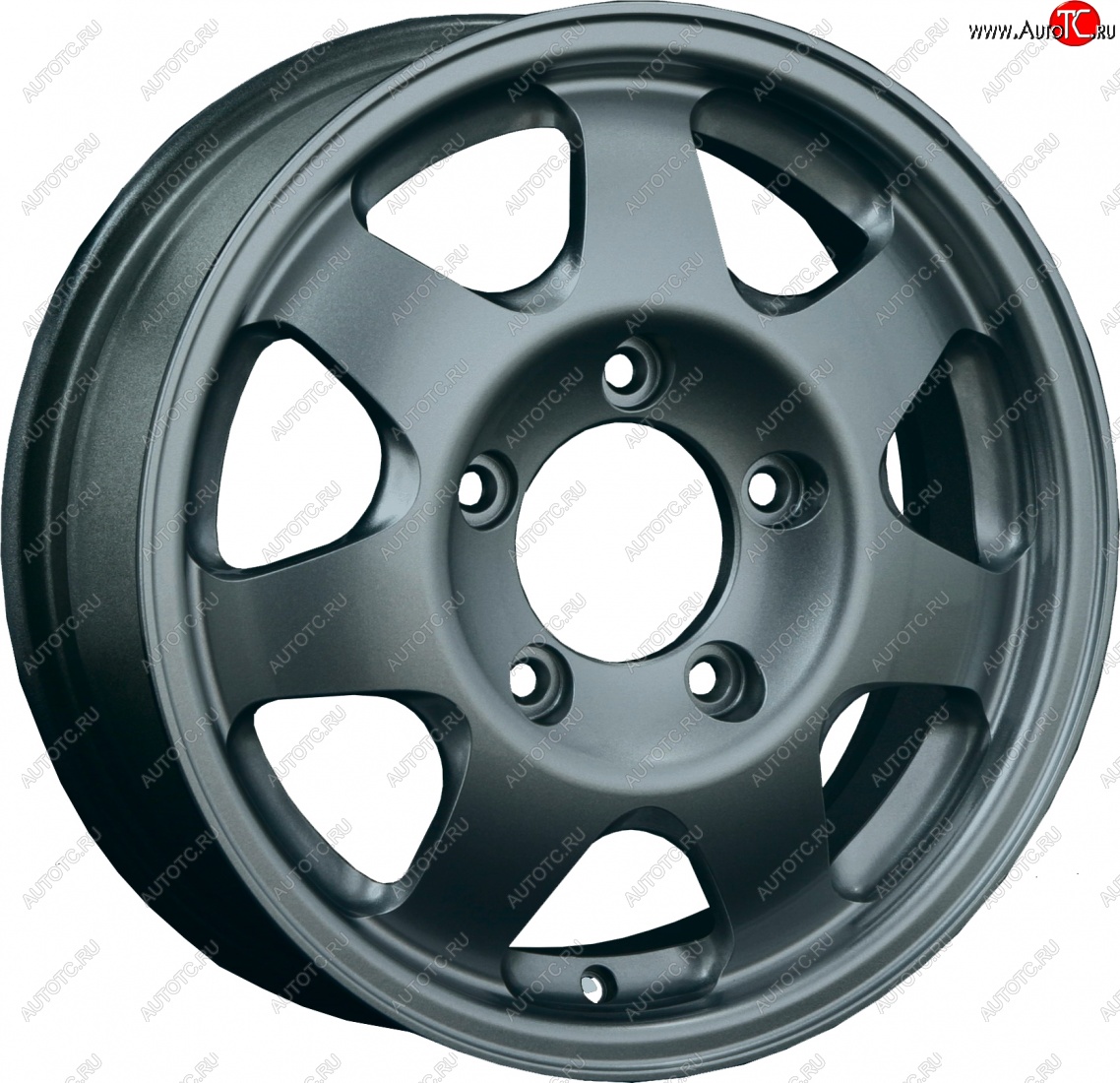 18 999 р. Кованый диск Slik Classic Sport L-25 5.5x16   (Матовый серый титан (TITAN))  с доставкой в г. Пермь