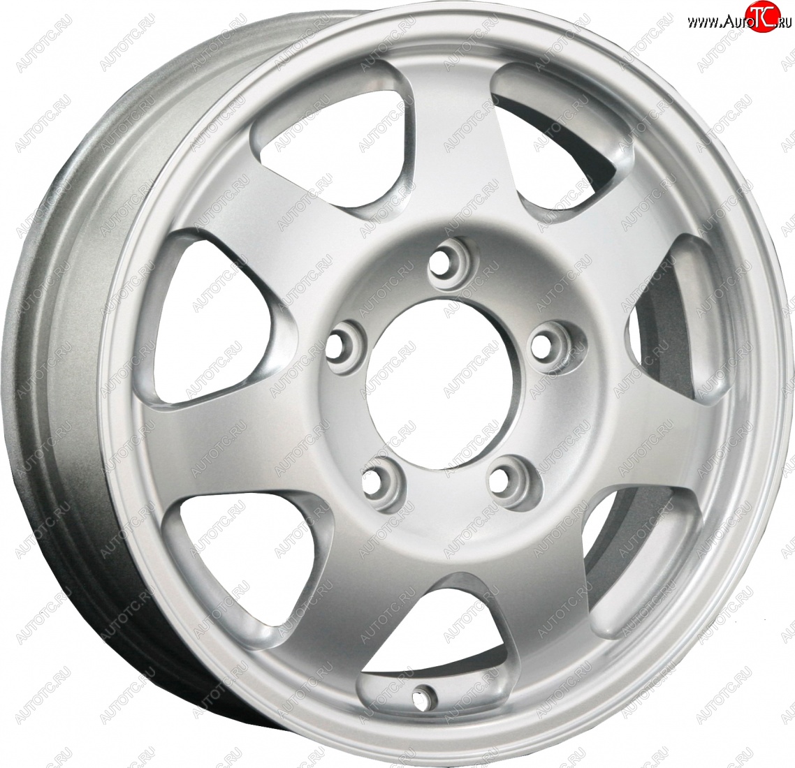 18 999 р. Кованый диск Slik Classic Sport L-25 5.5x16   (Ярко блестящее серебро (HPB))  с доставкой в г. Пермь